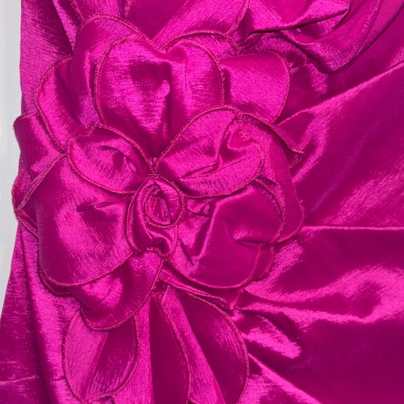 Fuchsia Jessica McClinton strapless cocktail dress - Picture 2 of 10